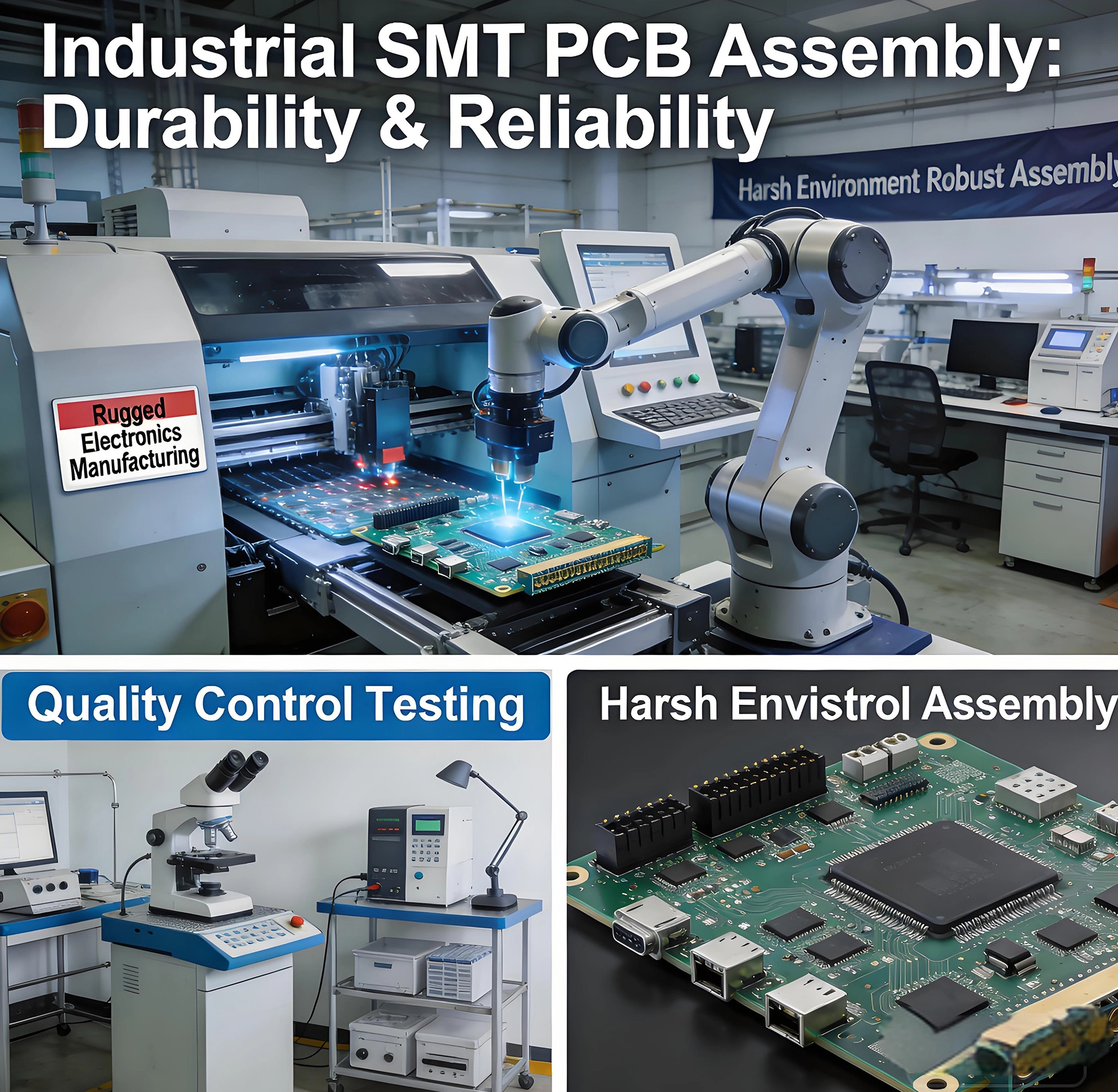 The Demands of Industrial SMT PCB Assembly in China